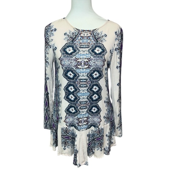 Free People Smooth Talker Patterned Dress - Picture 2 of 6